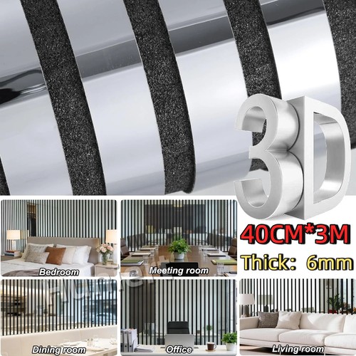 Mirror stripe wall stickers - stripe,