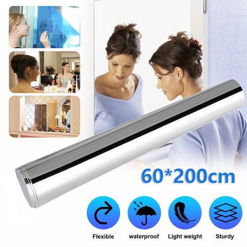 Large mirror wall sticker - large,