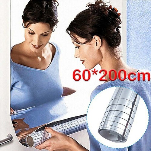 Large mirror wall sticker - large,