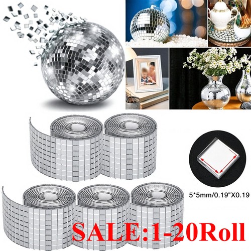 Glass mirror mosaic - 20/5m,