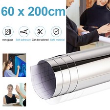 200 x 60cm Mirror Wall Sticker