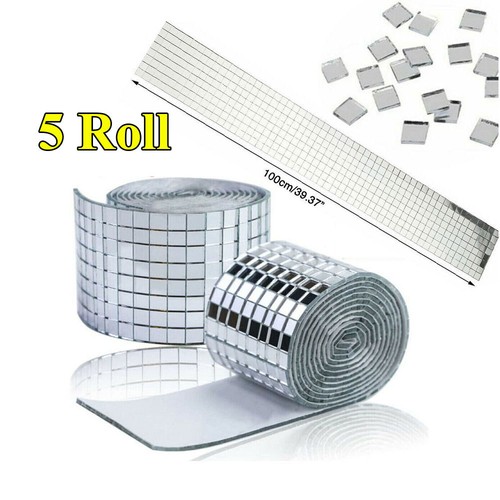 Glass mirror mosaic - glass, wall
