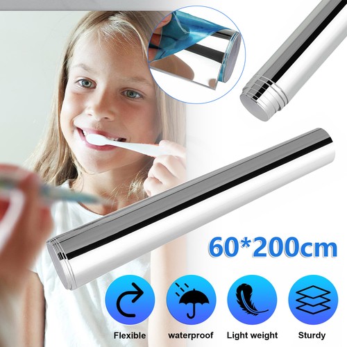 Mirror wall stickers roll self - mirror,