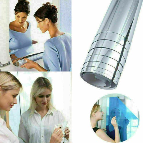 Mirror wall sticker roll self - mirror,