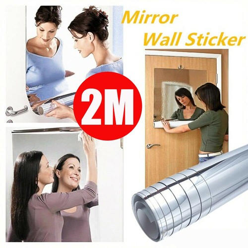 Large mirror wall sticker - mirror,