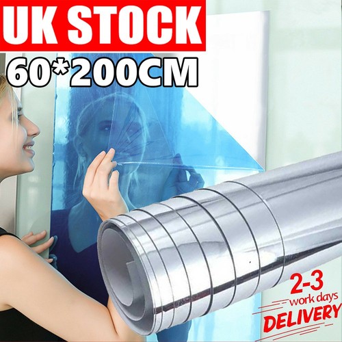 Large mirror wall sticker - 2m,