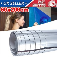 2M x 60cm Mirror Wall Sticker