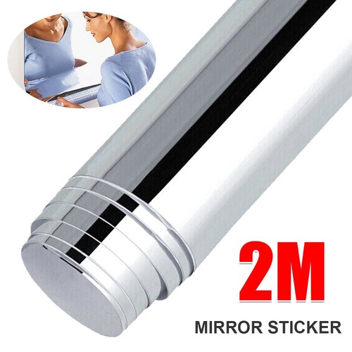 Mirror wall sticker roll - 2m,