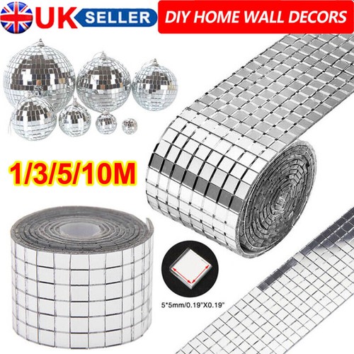 Glass mirror mosaic - mosaic, wall