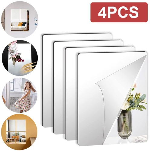 4pcs pet mirror wall - 4pcs,