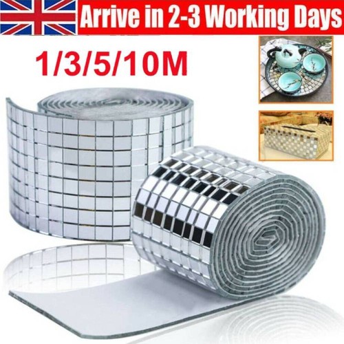 10m glass mirror - mosaic, wall
