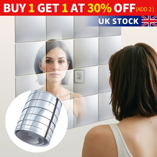 Large mirror wall sticker - wall,