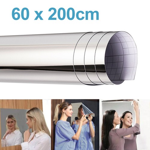 200cmx60cm mirror wall sticker - 200cmx60cm,