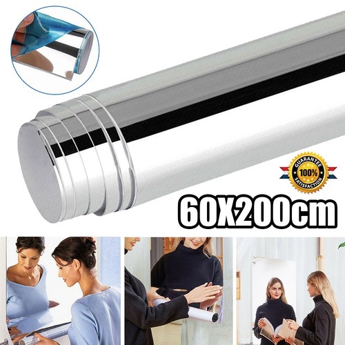 Mirror wall sticker roll - 2m,