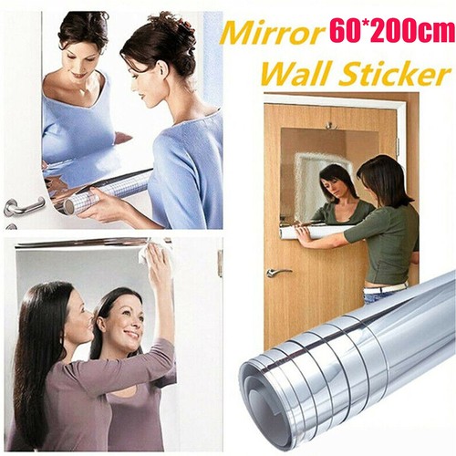 Large mirror wall - 2m, sticker