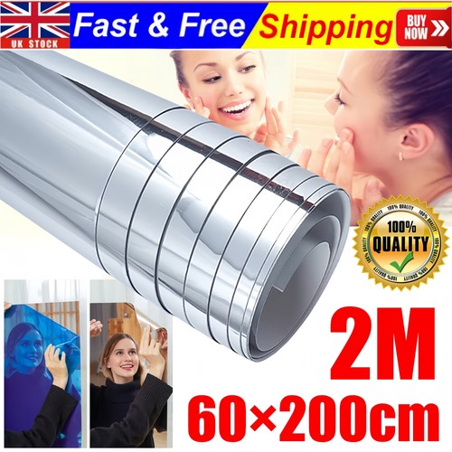 Large mirror wall sticker - large,