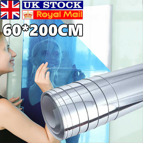 Large mirror wall - 2m, sticker
