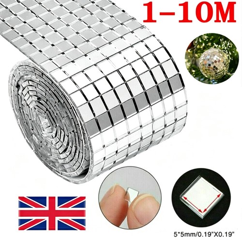 Glass mirror mosaic tiles - tiles, self