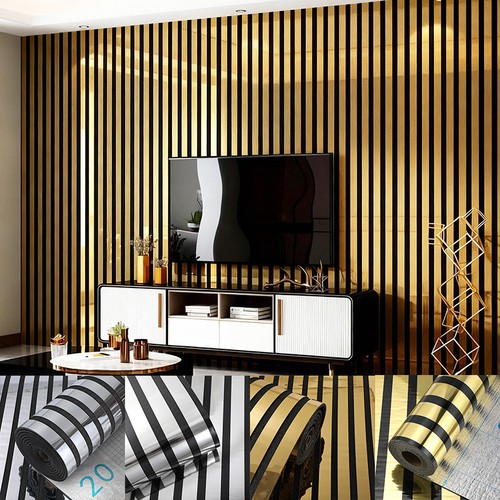 Stripe wallpaper peel and - 3d,