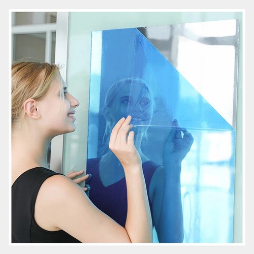 Large mirror wall sticker - large,